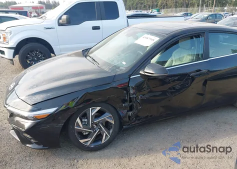 2024 Hyundai Elantra Limited из США, поврежденный, VIN KMHLP4DG0RU815419